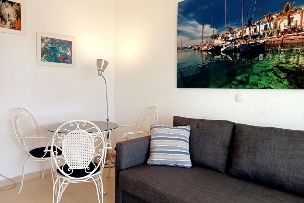 Apartment With Large Terrace, 10 Meters From Playa De Las Burras San Bartolomé Dış mekan fotoğraf